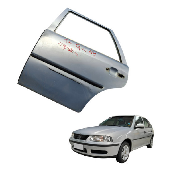 Porta Traseira Esquerda Volkswagen Gol G3 1999 (detalhe) Traseira Esquerda