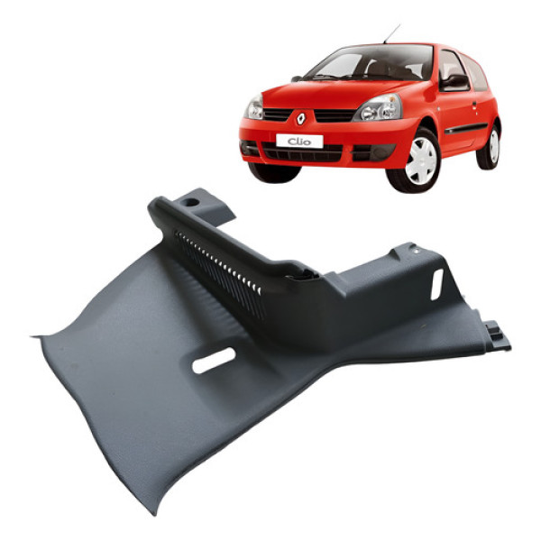 Suporte Bagagito Traseiro Direito Renault Clio 2010 Cinza