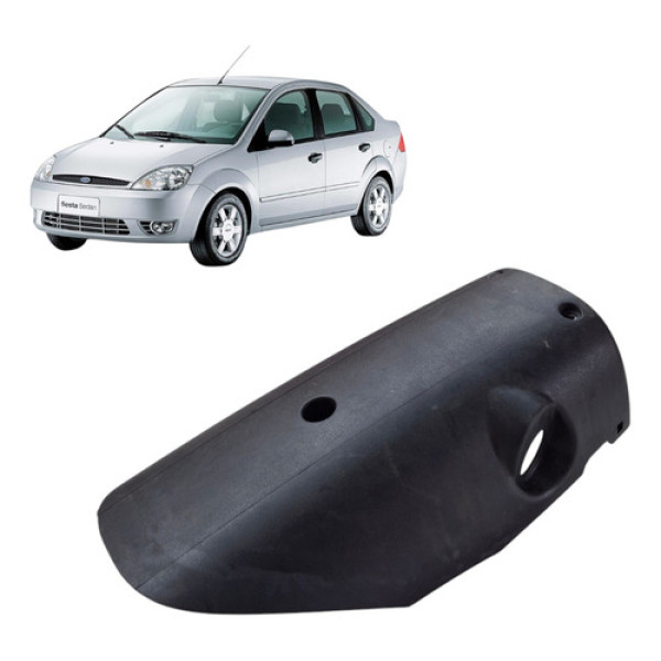 Moldura Inferior Coluna Direcao Ford Fiesta Sedan 2007 1.6