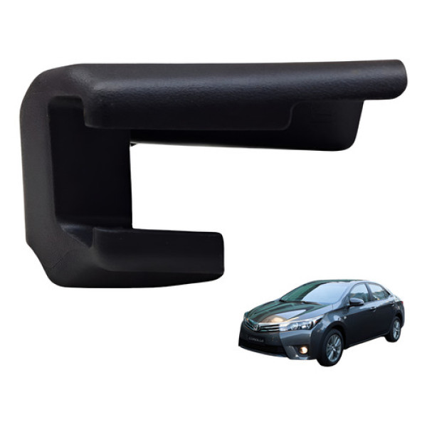 Moldura Banco Dianteiro Esquerdo Toyota Corolla 2016 Preto