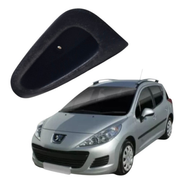 Puxador Porta Traseiro Direito Peugeot Sw 207 1.4 2010 2011 Preto