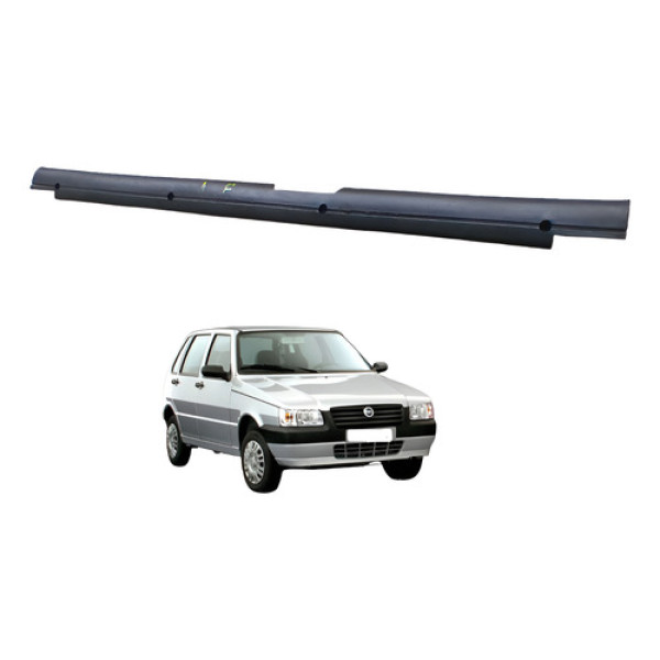 Soleira Dianteira Esquerda Fiat Uno 1.0 2005 2010 Preto