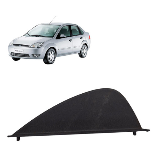 Moldura Lateral Lado Direito Ford Fiesta 2007 1.6 8v Zetec