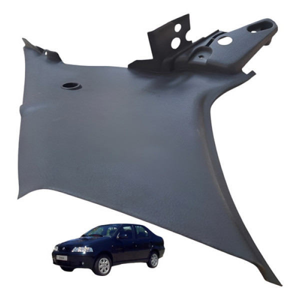 Moldura Coluna Traseira Direita Fiat Siena 1.3 2003 2004