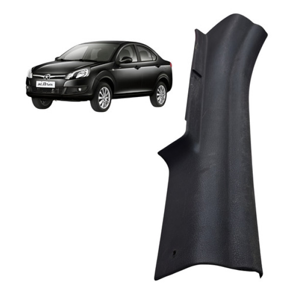 Soleira Porta Traseira Esquerda Jac J3 1.4 2011 Preto