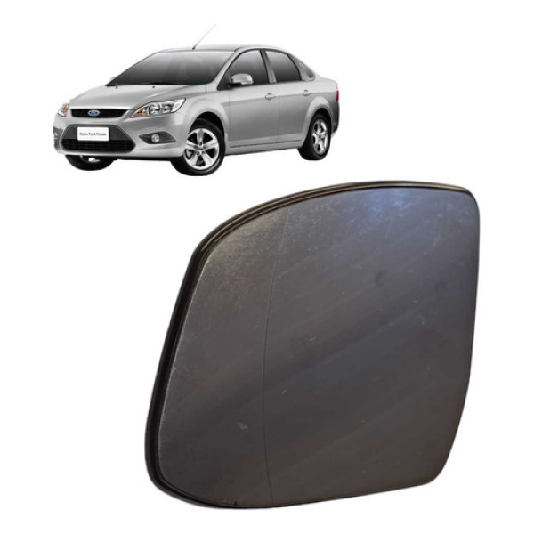 Vidro Lente Retrovisor Esquerdo Ford Focus 2009 2013