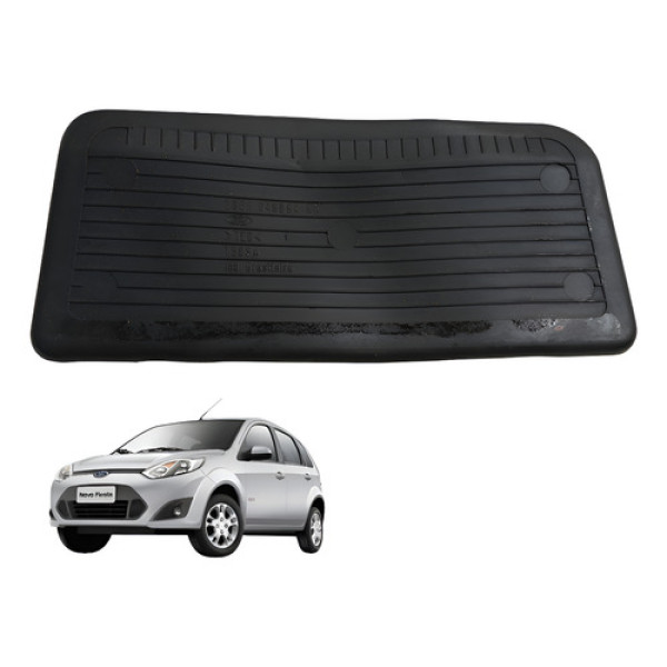 Tapete Borracha Console Ford Fiesta 2007 2008 2009  Preto