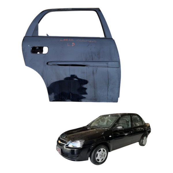 Porta Traseira Direita  Chevrolet Corsa Classic 2012 4p Direita Traseira