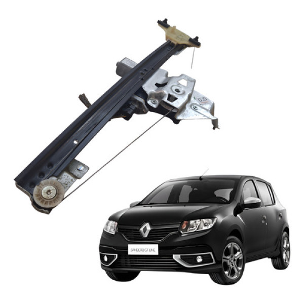Maquina Vidro Dianteiro Direito Renault Sandero 1.6 8v 2016