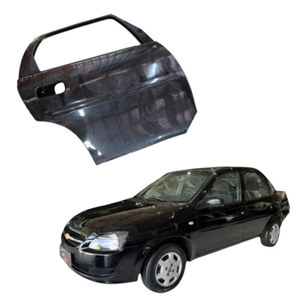 Porta Traseira Direita Gm Corsa Classic 2012 4p (detalhe) - Traseira - Direita