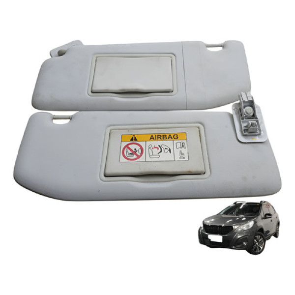 Par Quebra Sol Peugeot 2020 1.6 16v  Detalhe