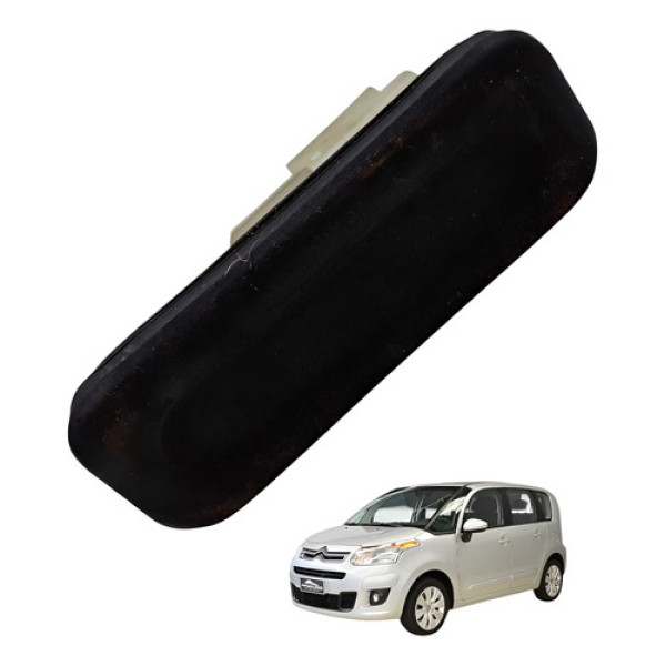 Botao Abertura Porta Malas Citroen C3 Picasso 1.6 16v 2012 Preto