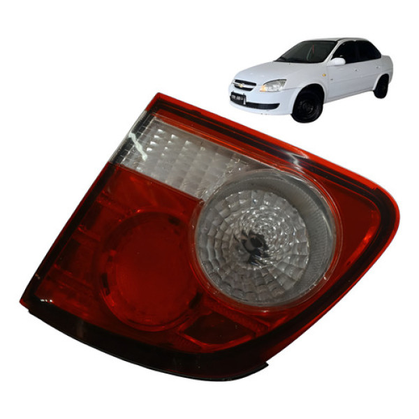 Lanterna Traseira Direita Chevrolet Classic 1.0 2011 Direito/passageiro Vermelho