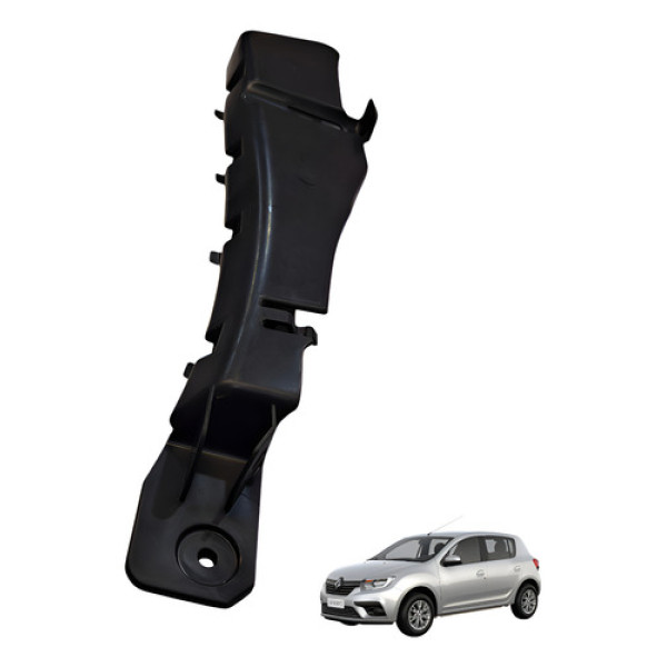 Soleira Direita Tampa Porta Malas Renault Sandero 1.0 2020 Preto