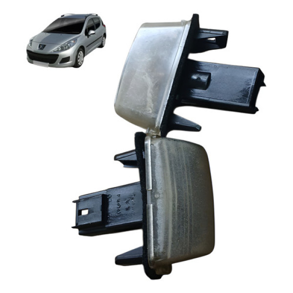 Luz Placa Peugeot Sw 207 1.4 2010 2011
