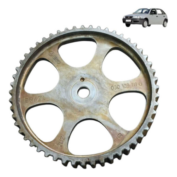 Polia Comando Valvula Volkswagen Gol G3 2003 2004 Prata