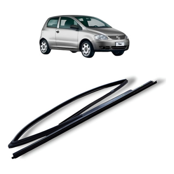 Kit Pestana Lado Esquerdo Volkswagen Fox 1.0 2p 2007 Uasado Preto