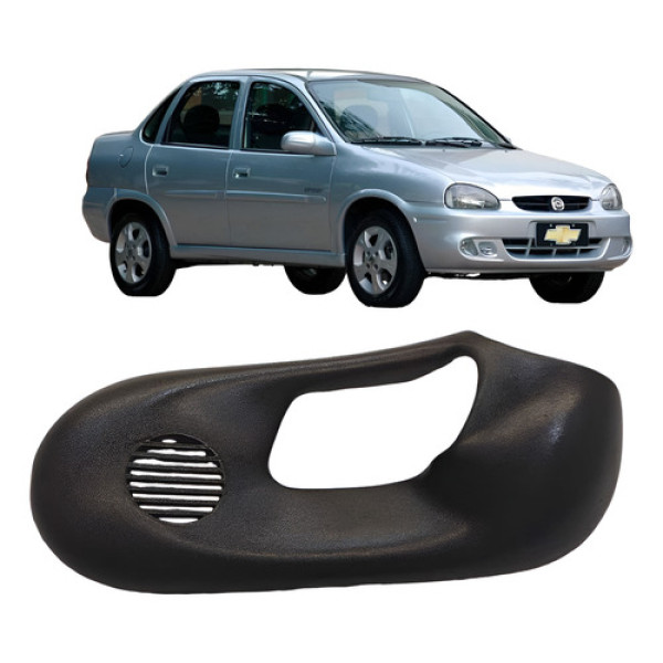 Moldura Macaneta Dianteira Esquerda Chevrolet Corsa 1999