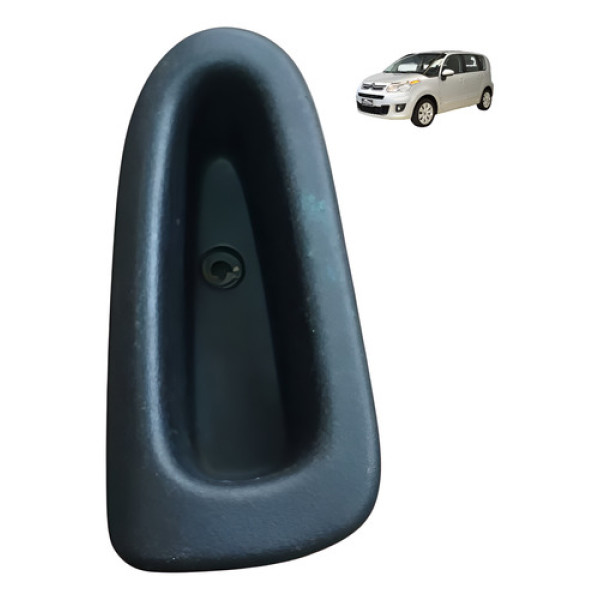 Puxador Traseira Direita Citroen C3 Picasso 1.6 16v 2012 Preto Traseira