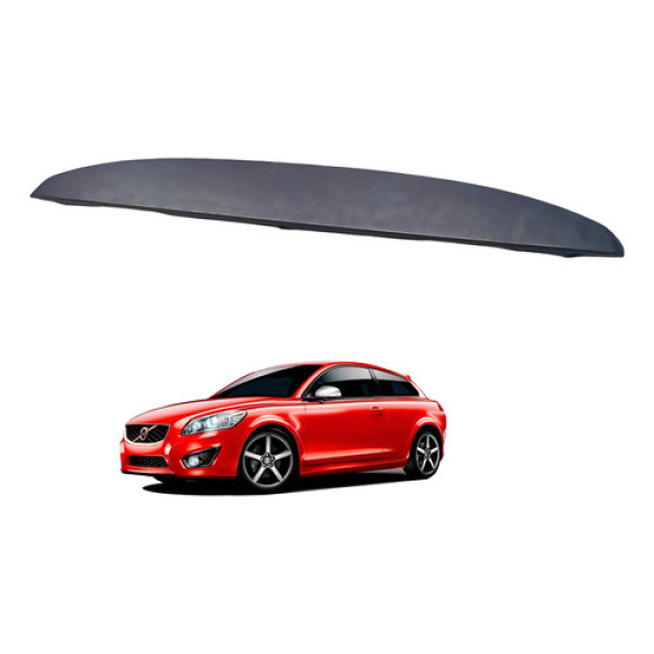 Spoiler Aerofolio Volvo C30 2007 2.0 Preto