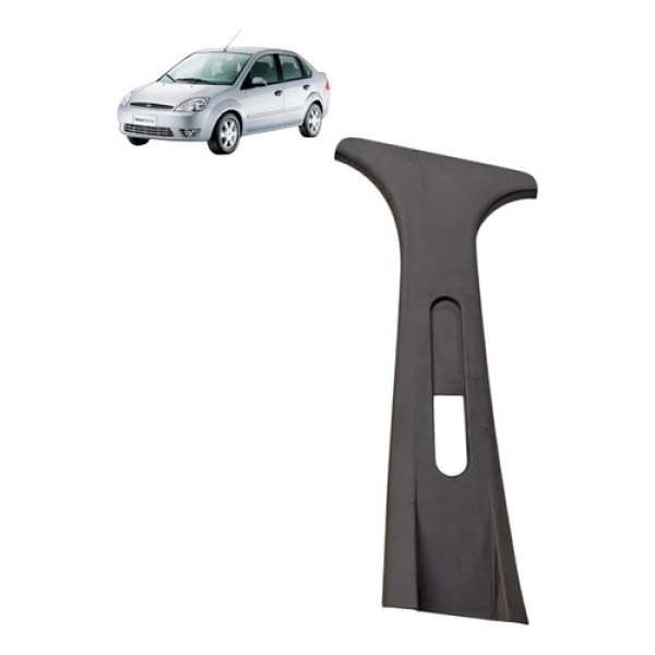 Moldura Coluna Esquerdo Ford Fiesta Sedan 2007 1.6 8v