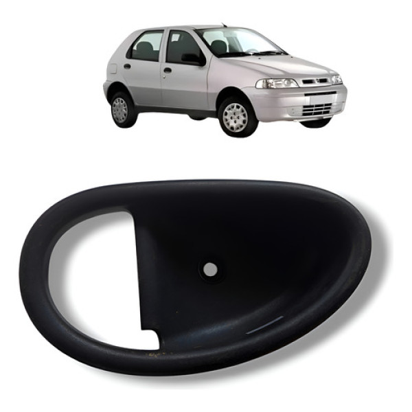 Acabamento Interno Macaneta Fiat Palio 1.0 8v 2003 Preto Dianteira/traseira