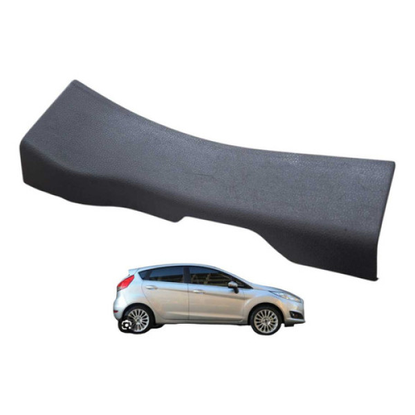 Soleira Inferior Traseira Esquerda Ford New Fiesta 1.6 2014 Preta