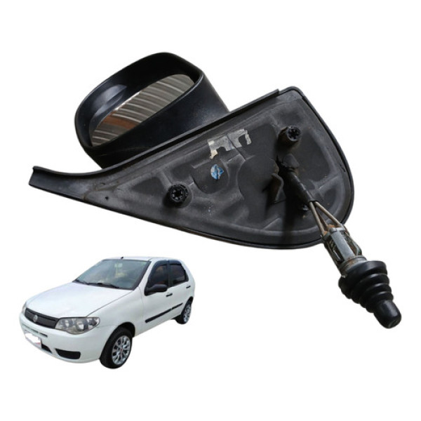 Retrovisor Direito Fiat Palio Sapao 1.0 2007 2015