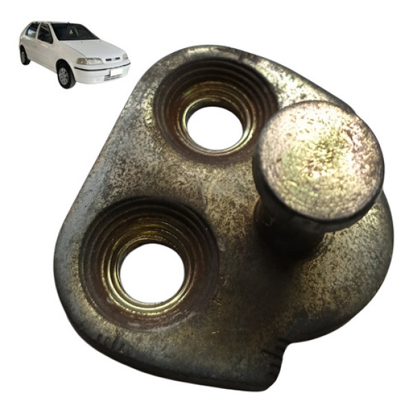 Batente Porta Traseira Direita Fiat Palio 1.3 2003 Usado Branco