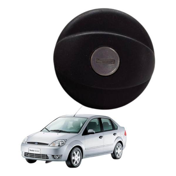 Tampa Tanque Combustivel Ford Fiesta Sedan 2007 1.6 8v Zetec