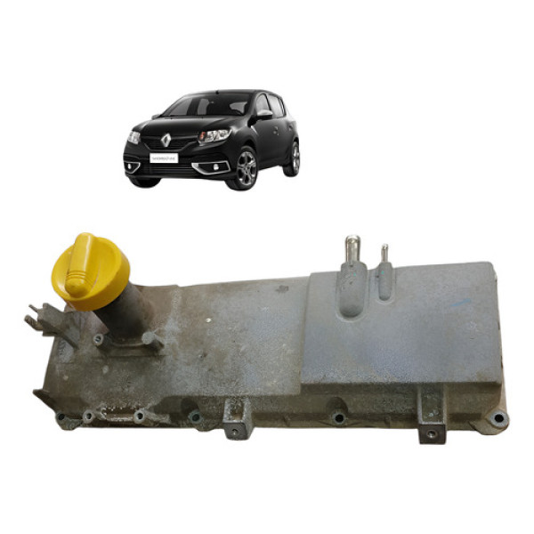 Tampa Valvula Renault Sandero 1.6 8v 2016 2019 Cinza