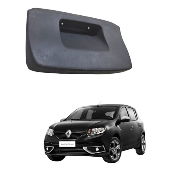 Tampa Interna Porta Malas Renault Sandero 1.6 8v 2016 2019 Cinza-escuro