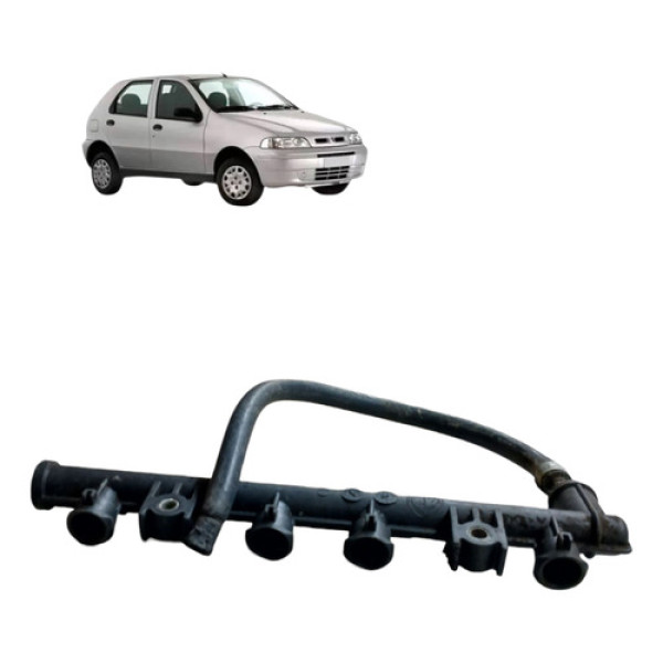 Flauta Bico Injetor Fiat Palio 1.0 2003 2004 2005 Gas