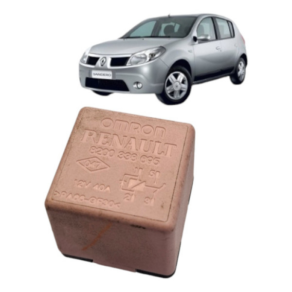Rele Auxiliar Renault Sandero 2009 1.0 16v