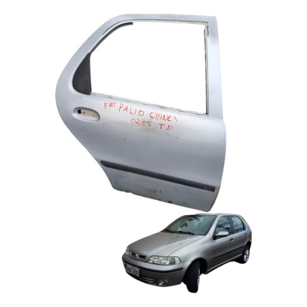 Porta Traseira Direita Fiat  Palio Chines 2002 2005 4 Portas Traseira Direita