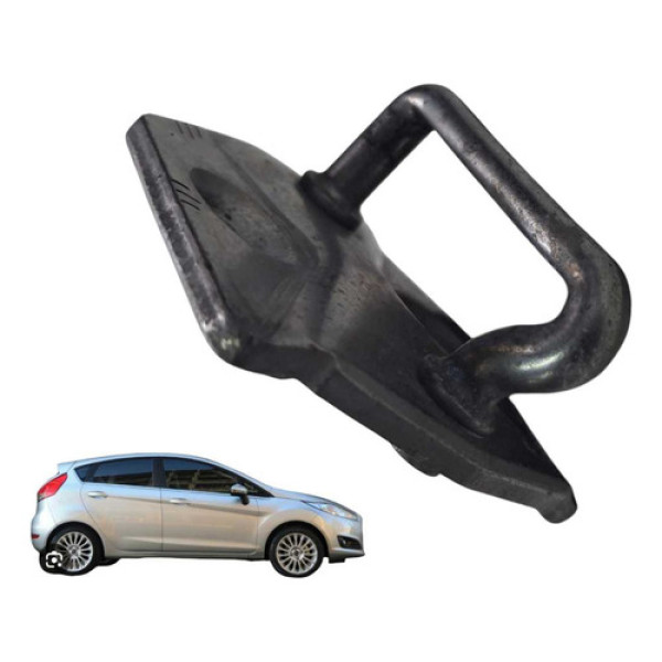 Batente Porta Traseira Direita Ford New Fiesta 1.6 16v 2014 Prata