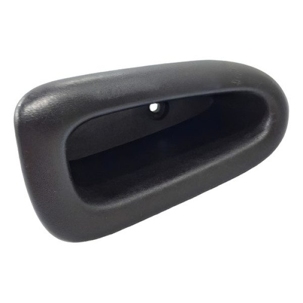 Puxador Porta Traseiro Direito Peugeot 206 2004 Preto Direito Traseira