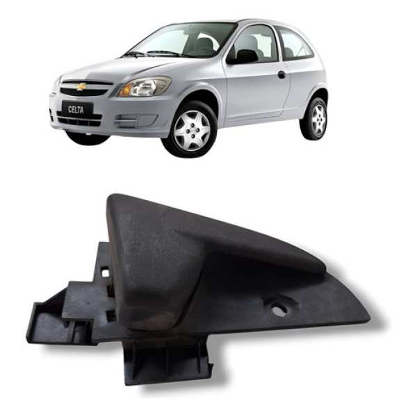 Macaneta Interna Dianteira Direita Celta 2p 1.0 2011 Preta Dianteira