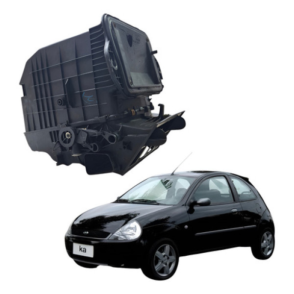 Caixa Evaporadora Ford Ka 1.0 2p 2004 2007 Preto Preto
