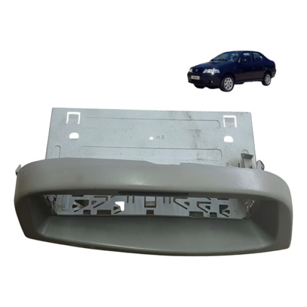 Moldura Central Radio Fiat Siena 1.3 8v 2003 2004
