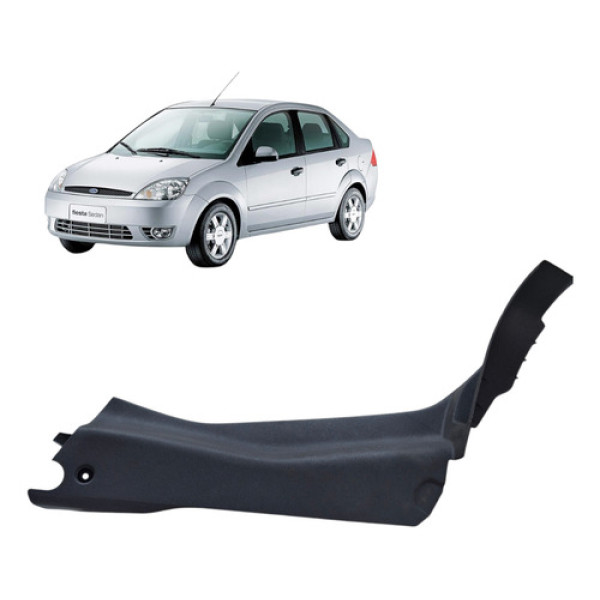 Moldura Traseira Esquerda Ford Fiesta Sedan 2007 1.6