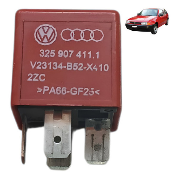 Rele Combustivel Volkswagen Gol G2 Bola 1.0 8v 1999 - Vermelho