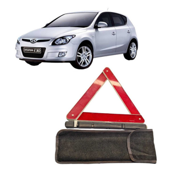 Triangulo Sinalizador Estepe Original Hyundai I30 2010 
