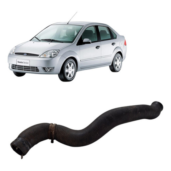 Mangueira Superior Radiador Ford Fiesta Sedan 2007 1.6 Zetec