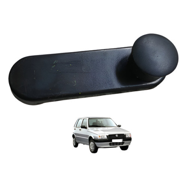 Manivela Traseira Direita Fiat Uno 1.0 2005 2010 Preto