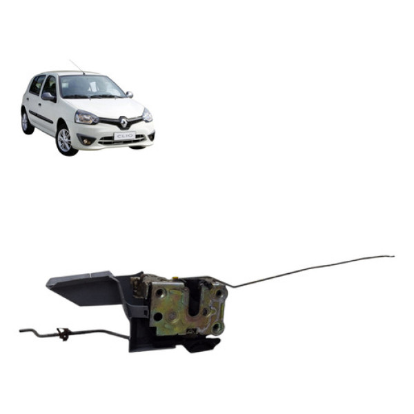 Fechadura Porta Dianteira Esquerda Clio 1.0 16v 2010