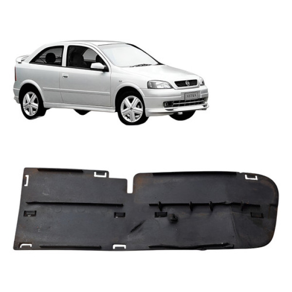 Moldura Milha Esquerdo Chevrolet Astra Gl 1.8 1999 Preto Esquerdo