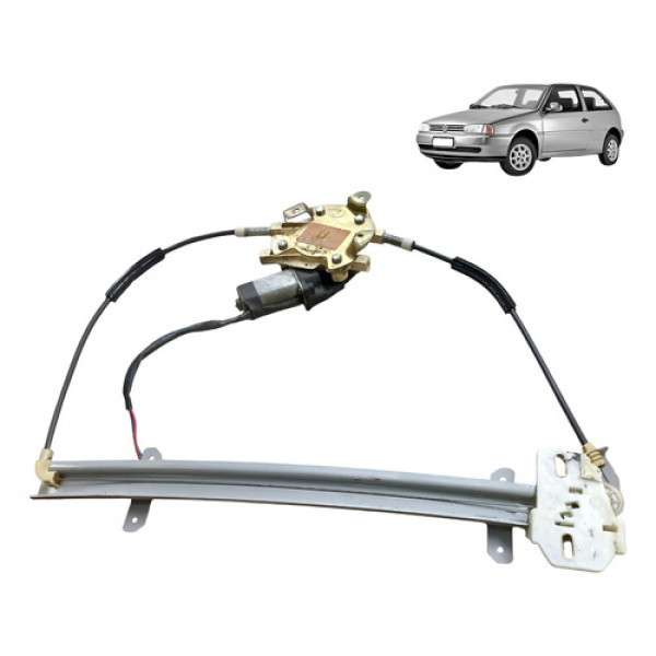 Maquina Vidro Esquerdo Volkswagen Gol G2 1.0 2p 2001 2002