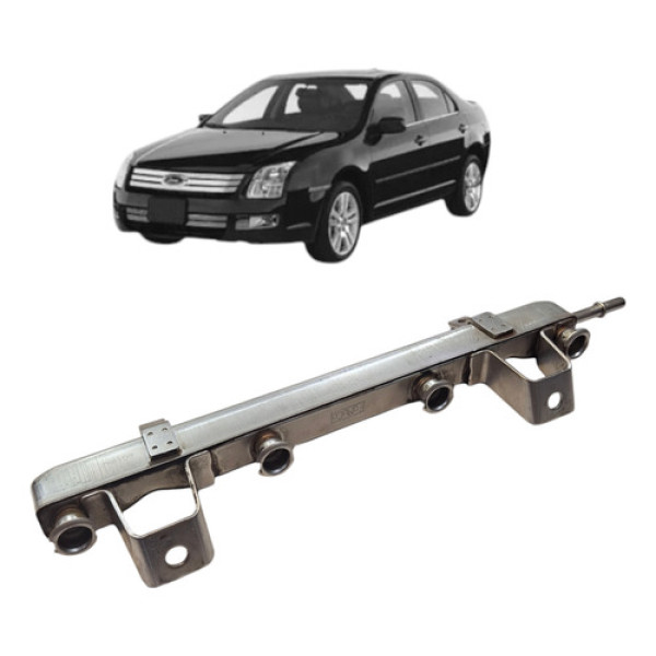 Flauta Bico Injetor Ford Fusion 2.3 2007 2008 2009