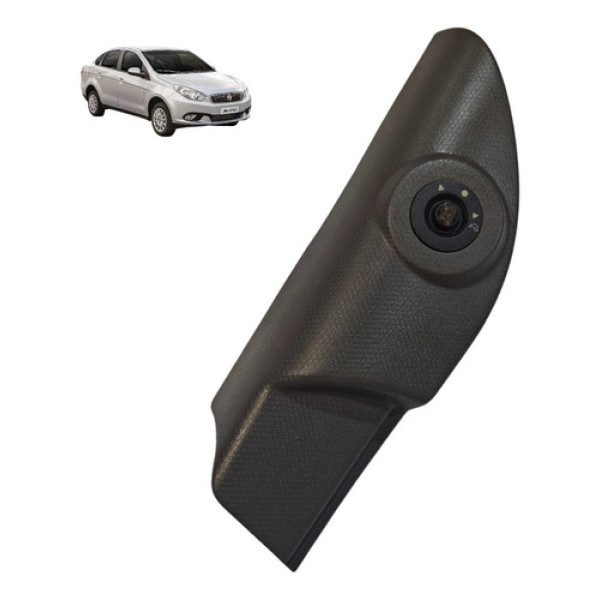 Moldura Retrovisor Esquerdo Fiat Grand Siena 2013 2019